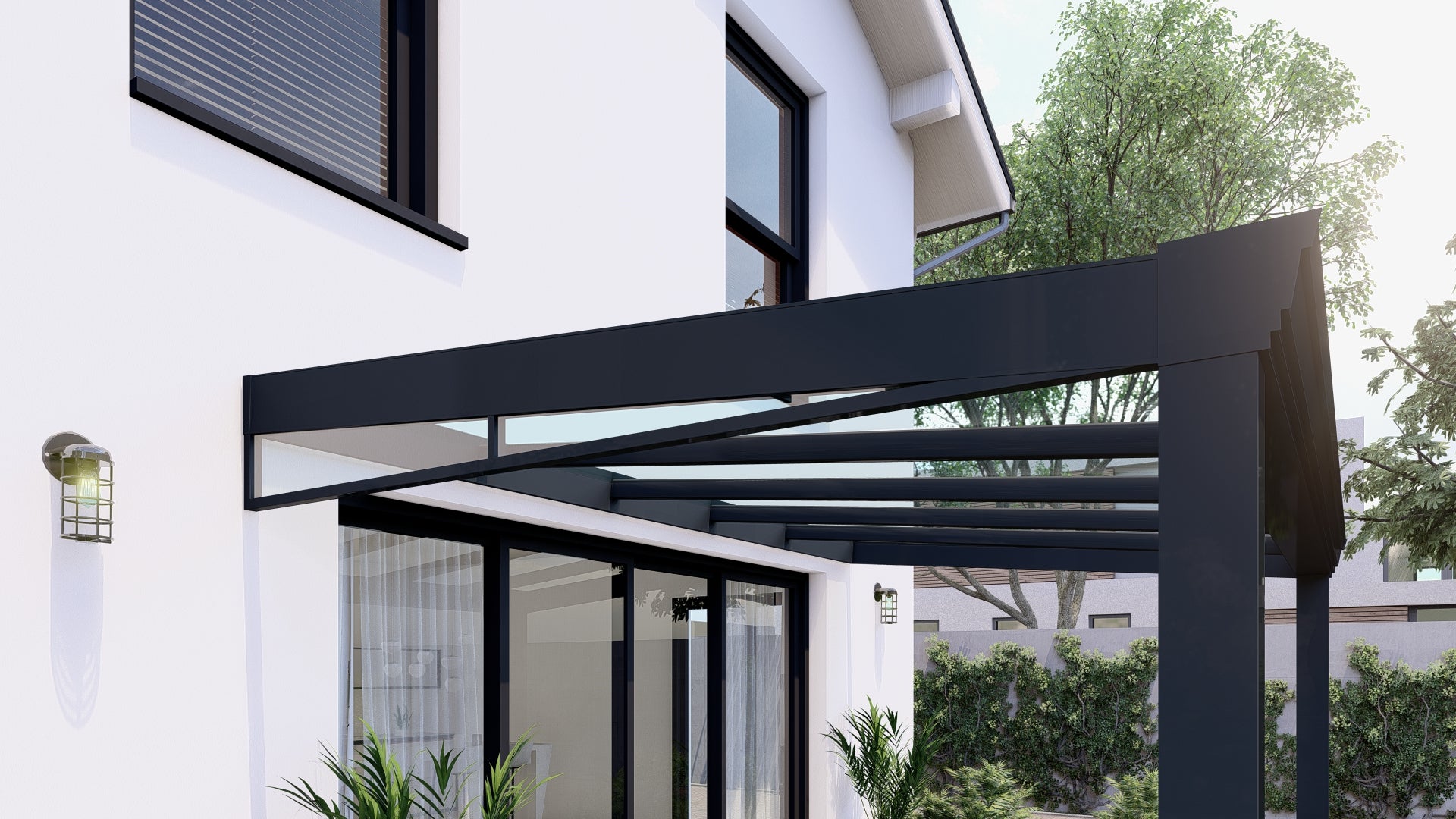 Keilelement aus Glas