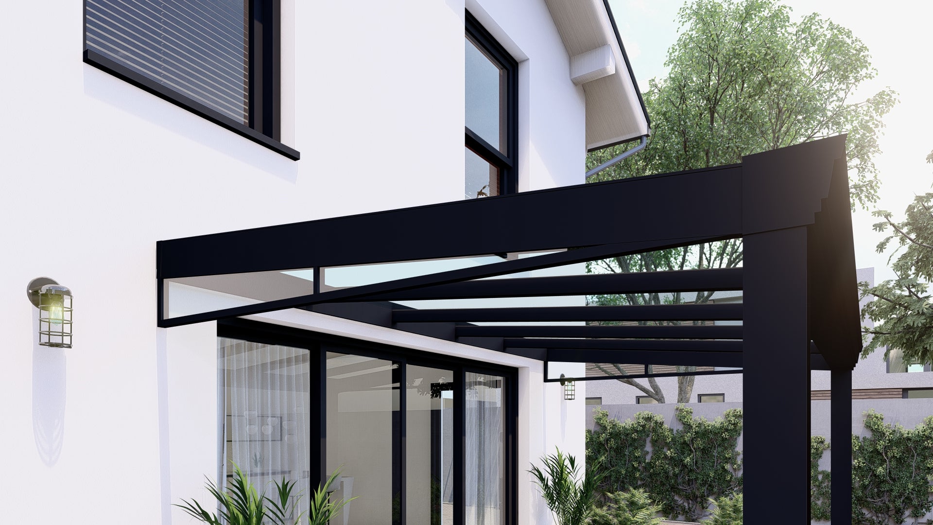 Keilelement aus Glas